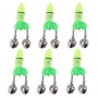 TOMOUNT CARCHET 6X Rot LED Doppelglocke Bissanzeiger Bild 1