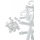 Prosperplast 14020 Dekozaun IPLB wei Bild 2