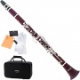 Mendini MCT-30 B-Flat Rosenholz Prmiequalitt Klarinette Bild 1
