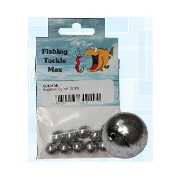 FTM Kugelblei 12 Inh.6 Stk.,Bleie frs Angeln Bild 1