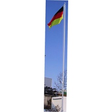 Aluminium Fahnenmast inkl. Deutschlandfahne (90 x 150 cm) Bild 1