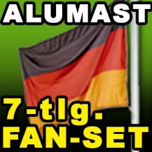 Aluminium Fahnenmast 6,60 Meter Bild 1