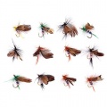 12 St Schmetterling Trocken Fliegenfischen Zubehr Bild 1