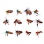 12 St Schmetterling Trocken Fliegenfischen Zubehr Bild 1
