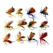ZGY 12x Fliegenfischen Angelzubehr Angelkder  Bild 1
