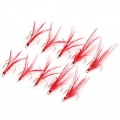 VERY100 10x Fliegenfischen Angelzubehr Kunstkder. Bild 1