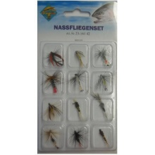 Behr Nassfliegenset,Fliegenfischen Angelzubehr Bild 1