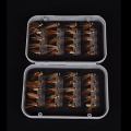 Lixada 40st Dry Fly Haken Fliegenfischen Angelzubehr Bild 1