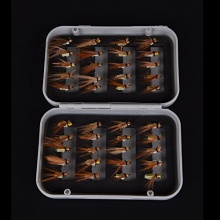 Lixada 40st Dry Fly Haken Fliegenfischen Angelzubehr Bild 1