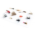 Fliegen Set 12 tlg.,Fliegenfischen Angelzubehr,noorsk Bild 1