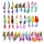 Freefisher,30 tlg Blinker u Spinner Kunstkder Angeln Bild 1