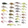30 tlg. Wobbler Set Kunstkder Angeln,Free Fisher Bild 1