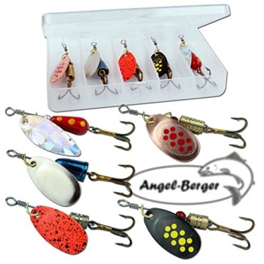 Angelshop Berger Spinnersortiment Kunstkder Angeln Bild 1