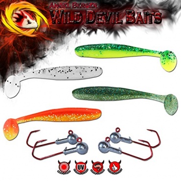 Gummifische Set Angelshop Berger Kunstkder Angeln Bild 1