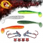 Gummifische Set Angelshop Berger Kunstkder Angeln Bild 1