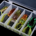 Anself Frog Lure Fishing Hook Bait Naturkder Angeln Bild 1