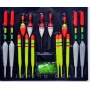 15 STCK Posen SET Schwimmer zum Angeln Nerd Clear Bild 1