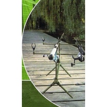 Teleskop Rutenhalter Angelhalter f 3 Angeln von OEM Bild 1