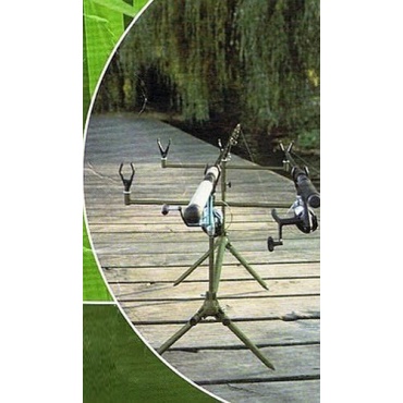 Teleskop Rutenhalter Angelhalter f 3 Angeln von OEM Bild 1