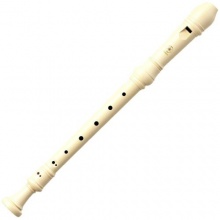 Yamaha YRA27III Blockkflte Alt deutsche Griffweise wei Bild 1