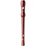 Hohner 2-teilige C Dur Sopranflte aus Holz Dark Pearwood Bild 1