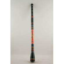 Four Elements mit Tierbemalung Gecko Slide Didgeridoo Bild 1