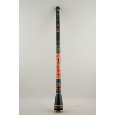 Four Elements mit Tierbemalung Gecko Slide Didgeridoo Bild 1