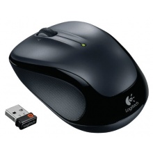 Logitech M325 optische PC Maus schnurlos dunkelsilber Bild 1