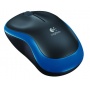 Logitech M185 PC Maus schnurlos blau Bild 1