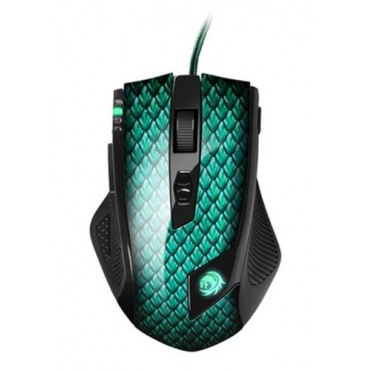Sharkoon Drakonia Gaming Laser PC Maus 5000 dpi grn Bild 1