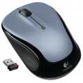 Logitech M325 optische PC Maus schnurlos hellsilber Bild 1