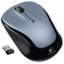 Logitech M325 optische PC Maus schnurlos hellsilber Bild 1