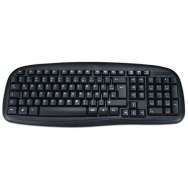MS-Tech LT-277U PC Tastatur DE USB 2.0 schwarz Bild 1