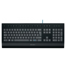 Logitech K290 PC Tastatur QWERTZ USB schwarz Bild 1