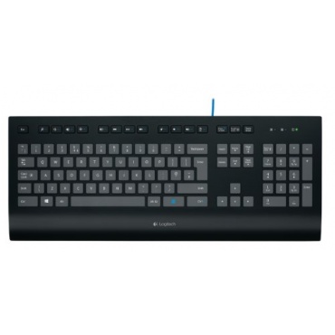 Logitech K290 PC Tastatur QWERTZ USB schwarz Bild 1