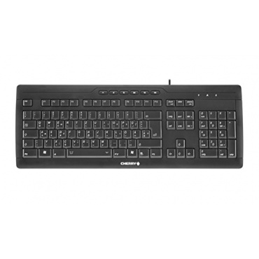 Cherry PC Tastatur PS/2 USB 105 Tasten Deutsch Bild 1