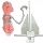 Danforth Anker 6 kg Leine Kettenvorlauf 30 m,8 mm Bild 1