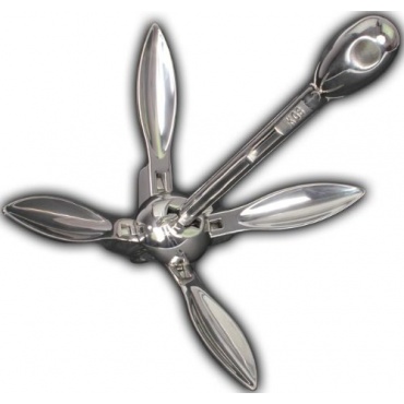 Klappanker 5KG Faltanker Anker V4A von ELECSA GmbH Bild 1