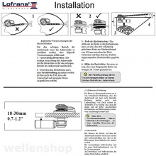 Lofrans X1 Ankerwinde Aluminium 500W Kette,wellenshop Bild 1