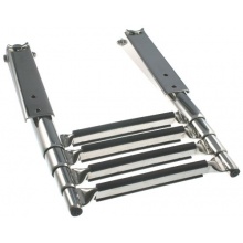 Teleskop Badeleiter Aufbau 4 Stufen von ARBO-INOX Bild 1