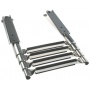 Teleskop Badeleiter Aufbau 4 Stufen von ARBO-INOX Bild 1