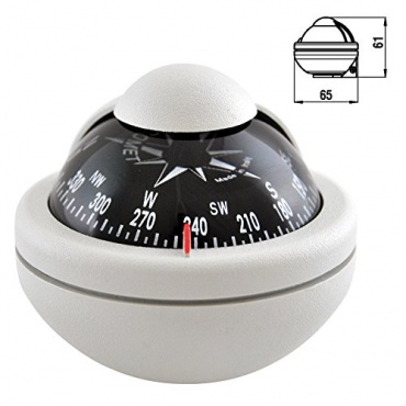 Marine Schiffskompass Grau von wellenshop Bild 1