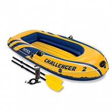 Intex Schlauchboot Challenger 2 Set Phthalates Free Bild 1