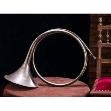 Aubaho Dekoration Messing Horn  Bild 1