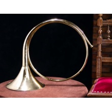 Aubaho Dekoration Messing Horn Bild 1