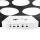 Skque E-Drums Roll up elektronisches Schlagzeug mit 8 Pads Schwarz Bild 4
