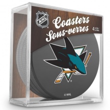 Sher-Wood San Jose Sharks NHL Eishockey Puck  Bild 1