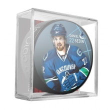 Sher-Wood Daniel Sedin Vancouver Eishockey-Puck Bild 1