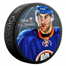 Sher-Wood John Tavares New York Eishockey-Puck Bild 1