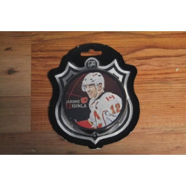 Sherwood NHL Eishockey Puck Star Player Jarome Bild 1